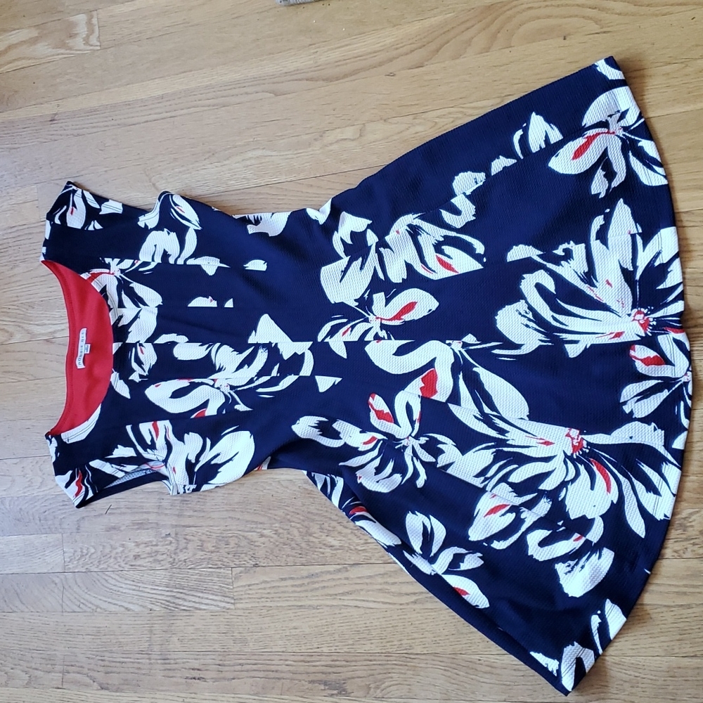 Robbie Bee fit and flare floral dress M